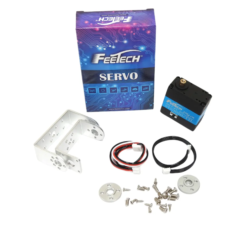 Feetech Dual Shaft Serial Bus Servo STS3020 270 degree 20kg - MakerBotics