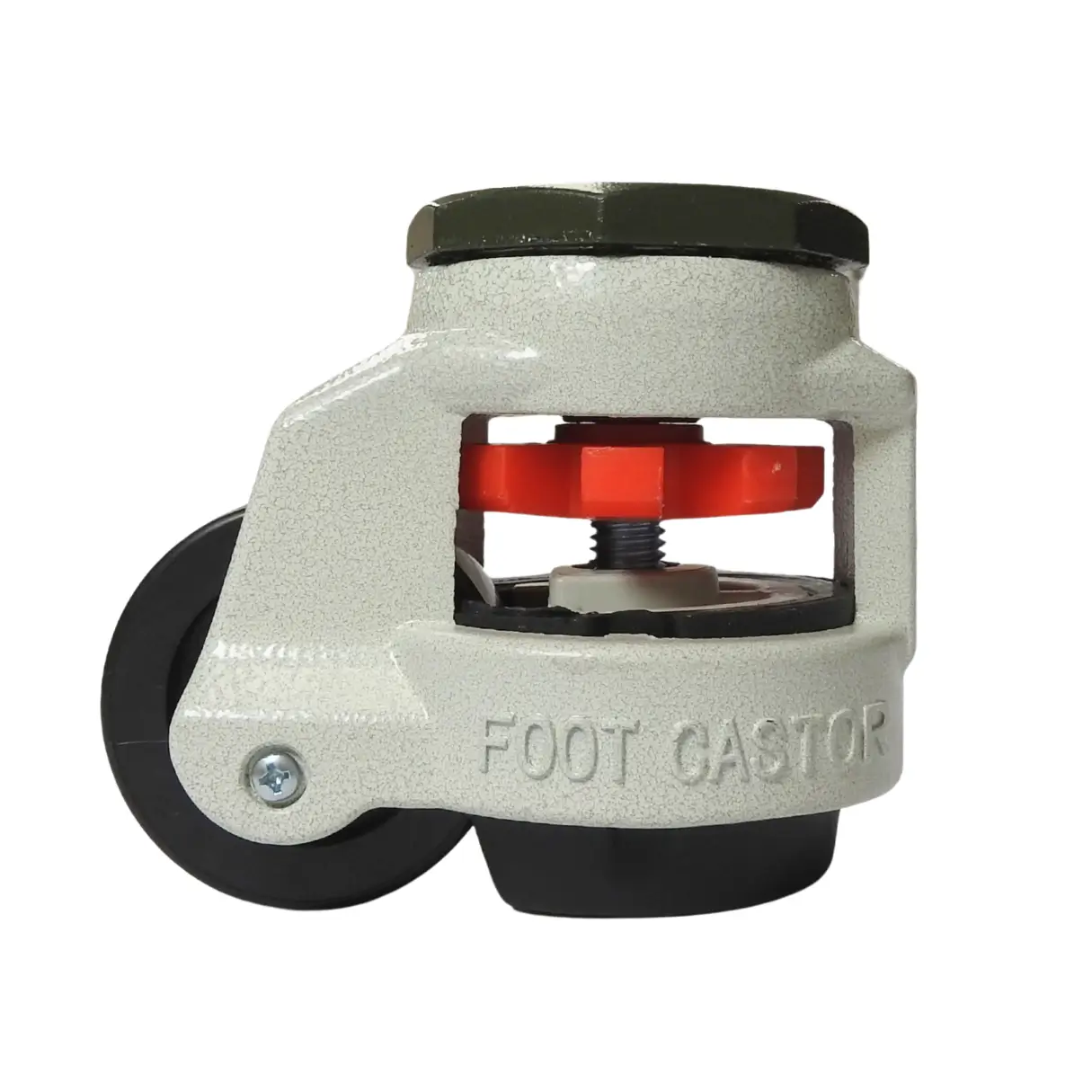 Leveling Caster Wheel - 500kg - M12