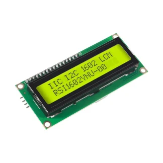 LCD 1602 (16X2) - I2C - Green Display MakerBotics