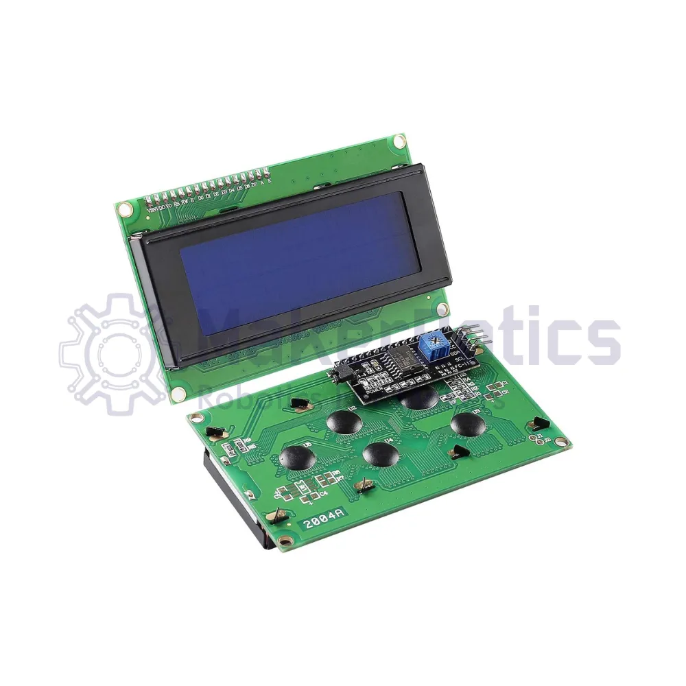 LCD 2004 (20X4) - I2C - Blue Display MakerBotics - Image 3