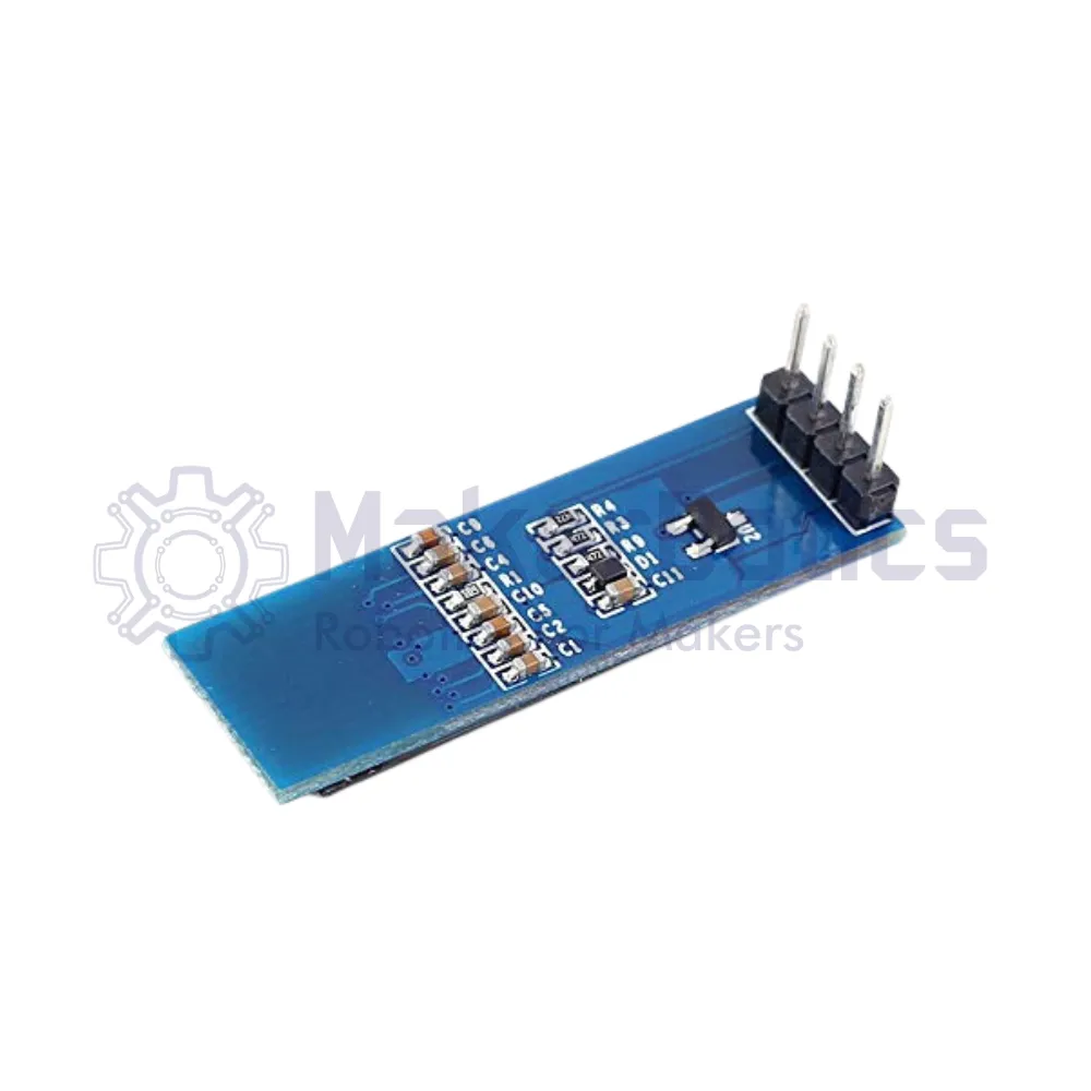 0.91 Inch OLED White Display - I2C - MakerBotics - Image 3