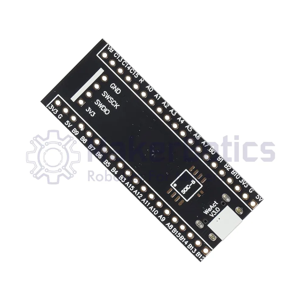 STM32 Black Pill - STM32F411CEU6 - Pre-Soldered - Makerbotics - Image 4