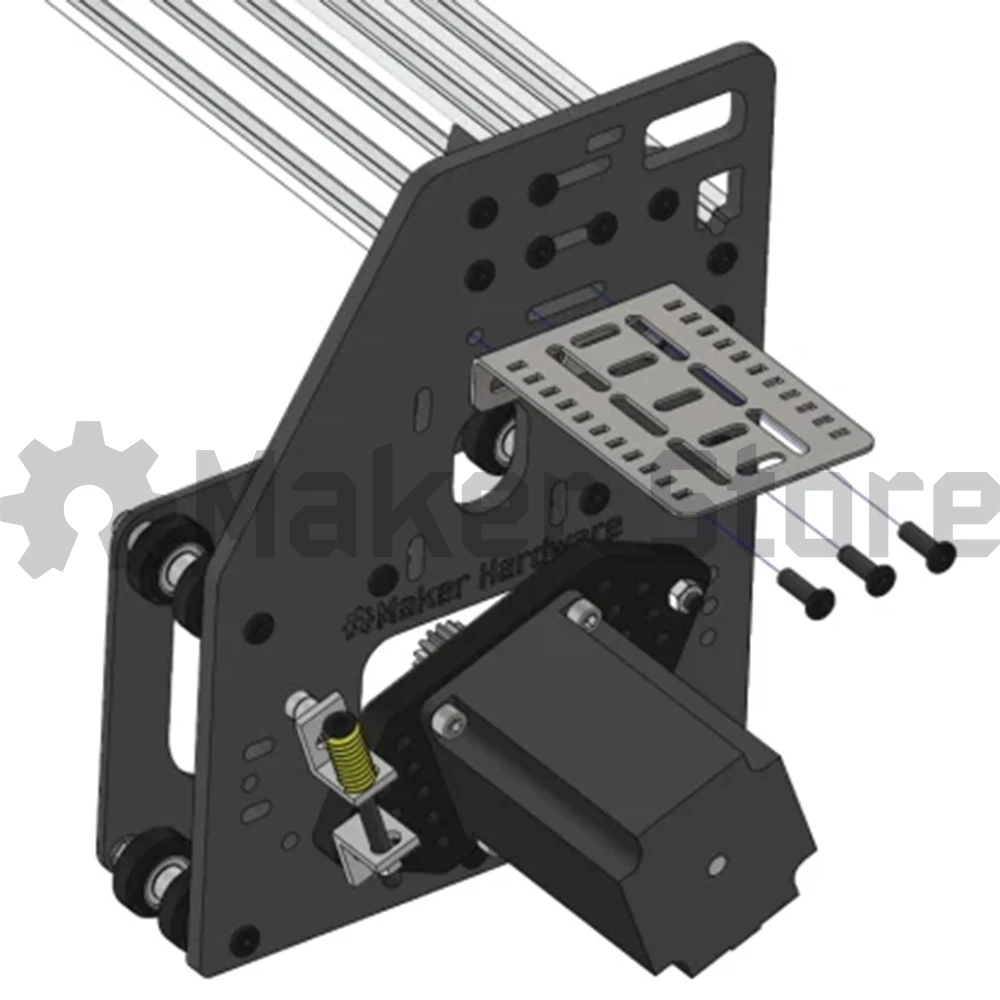 Cable Drag Chain Mounting Bracket - V2 - Image 11