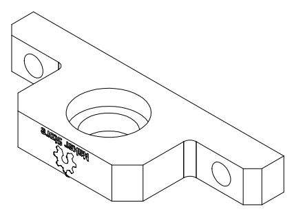 The 6800 2RS Bearing Mounting Bracket is designed for 12mm ball screws. Ensure precision alignment and smooth movement for your linear motion systems.