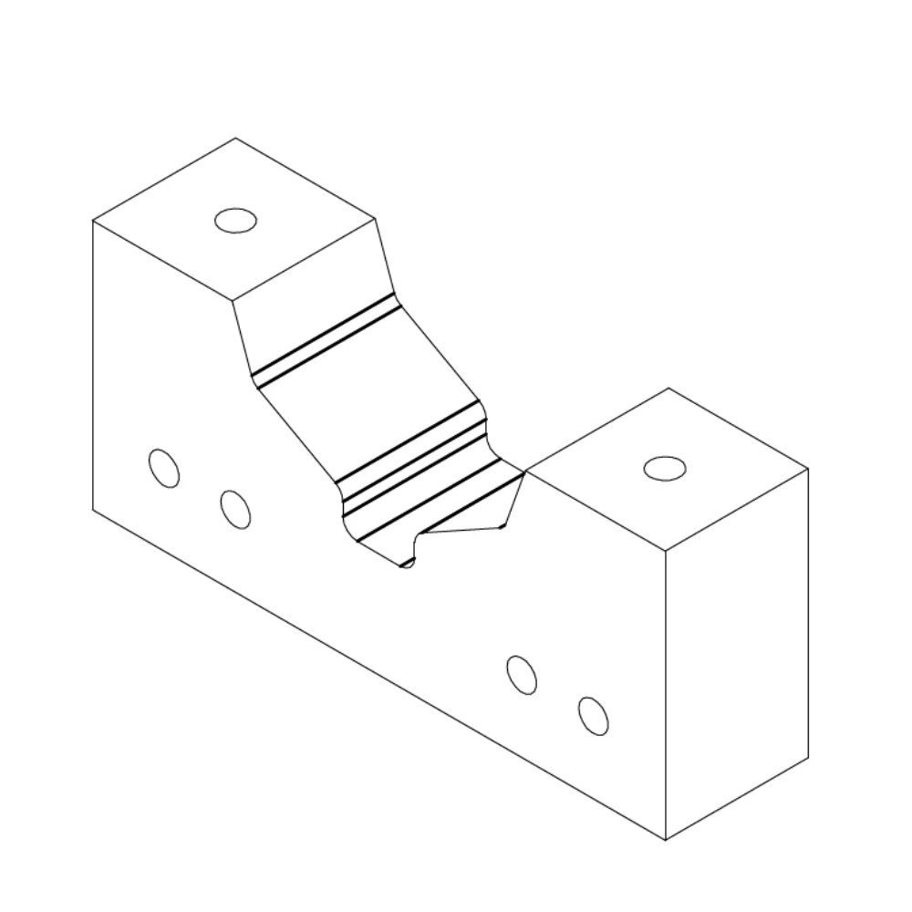 The Plasma Torch Bracket is made from Aluminium 6063-T5 and features a Powder Coated Matte Black finish. It mounts and secures your plasma torch to Plasma CNC machines, offering reliable clamping and easy access for adjustments.