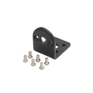 25D Geared Motor Right Angle Mount - MakerBotics