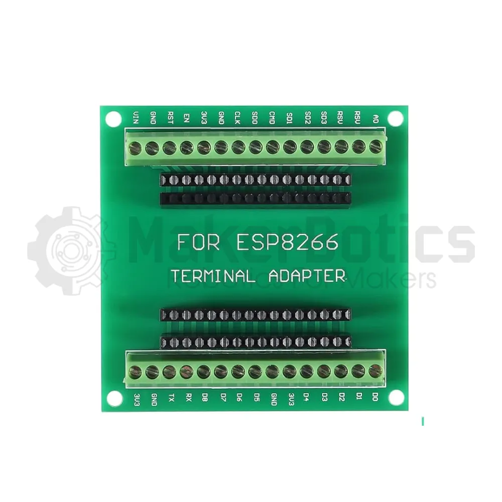 ESP8266 NODEMCU V2 Expansion Shield - Makerbotics - Image 4