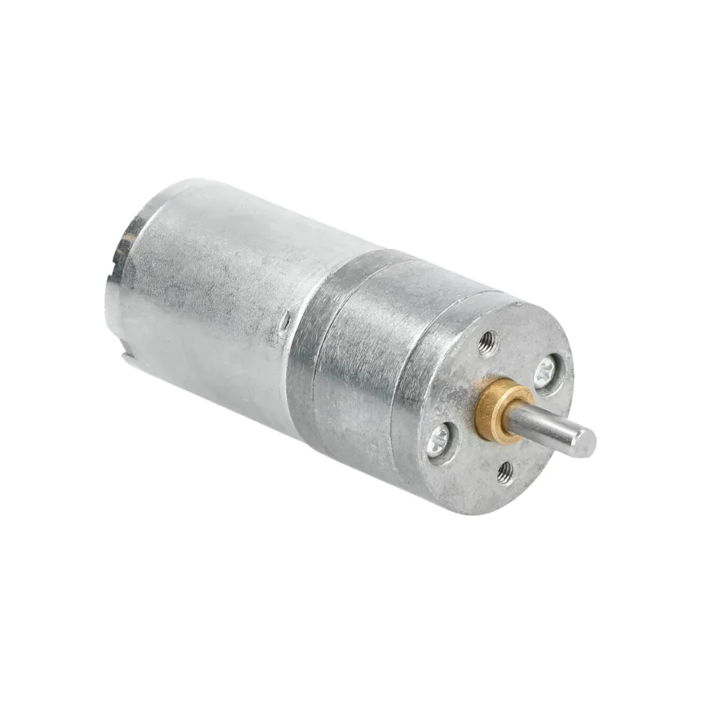 12V 25D Metal Geared DC Motor - 100-150RPM - Makerbotics