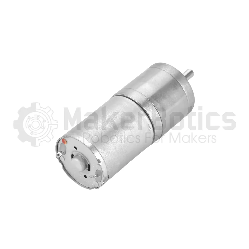 12V 25D Metal Geared DC Motor - 100-150RPM - Makerbotics - Image 5