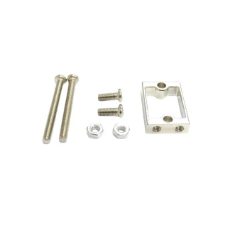 TT Motor Aluminium Motor Mount - MakerBotics