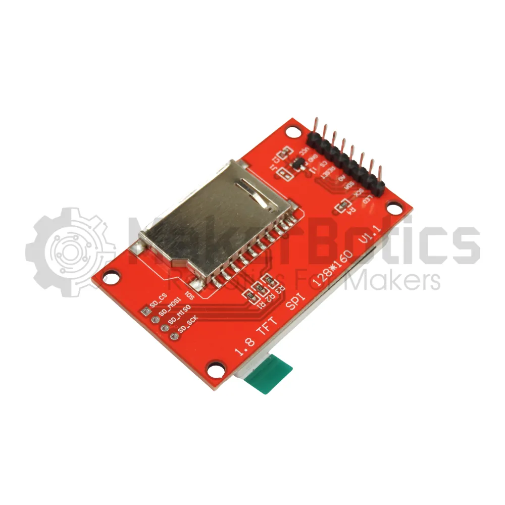 1.8 Inch LCD TFT Colour Display - SPI - MakerBotics - Image 3