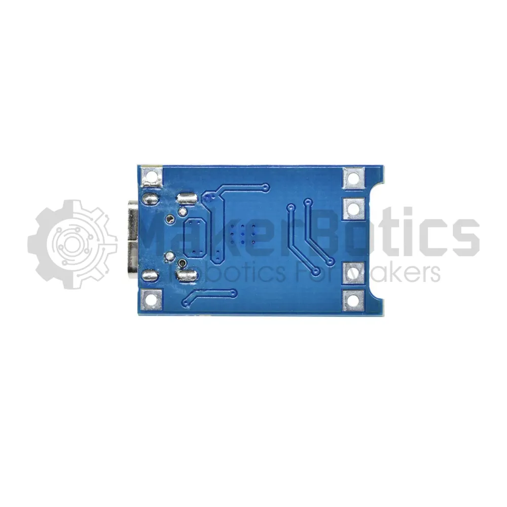 TP4056 3.7V Lithium Battery Charger Module - USB/Solar Input - MakerBotics - Image 3