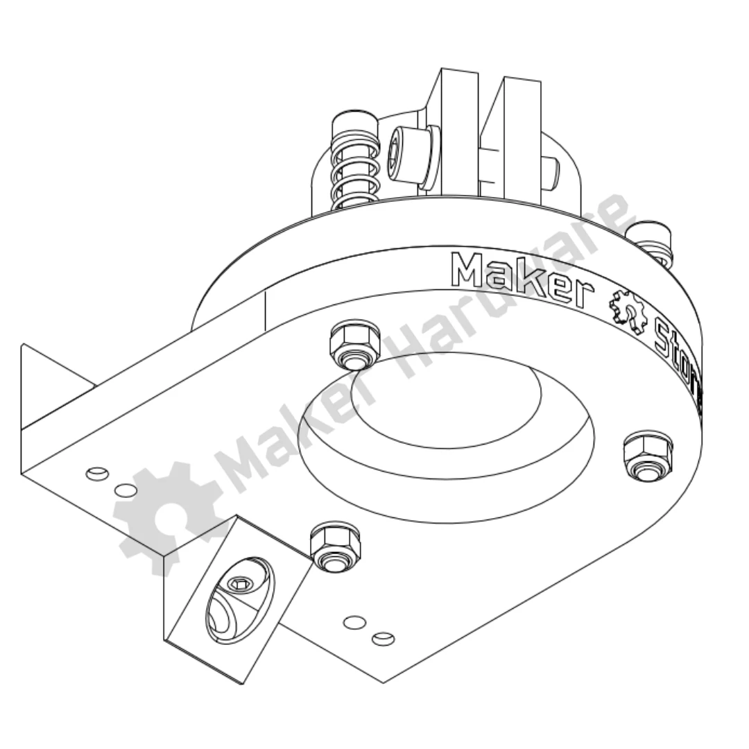 Z-Axis Mounting Pack for Plasma Torch Bracket and Plasma Holder with Collision Detection - Image 4