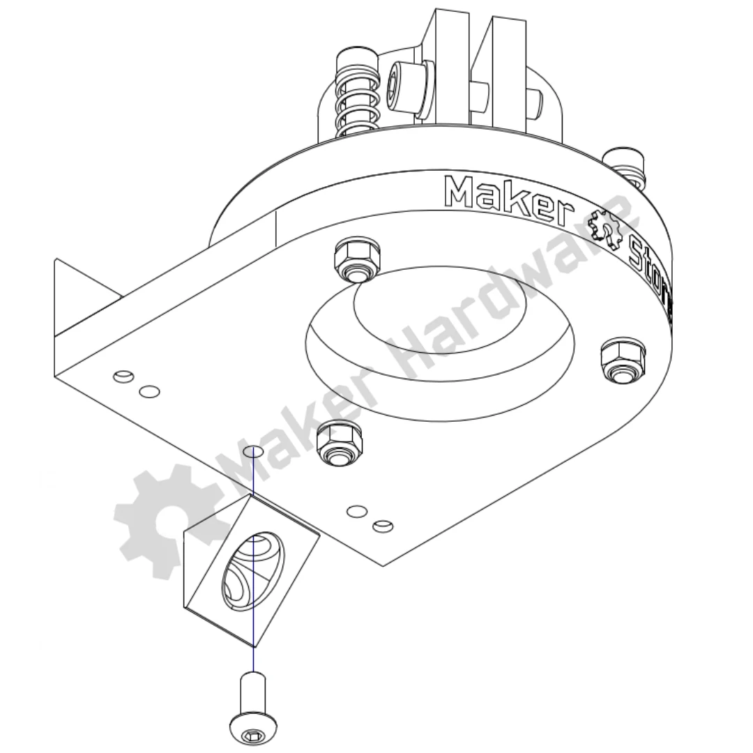 Z-Axis Mounting Pack for Plasma Torch Bracket and Plasma Holder with Collision Detection - Image 3