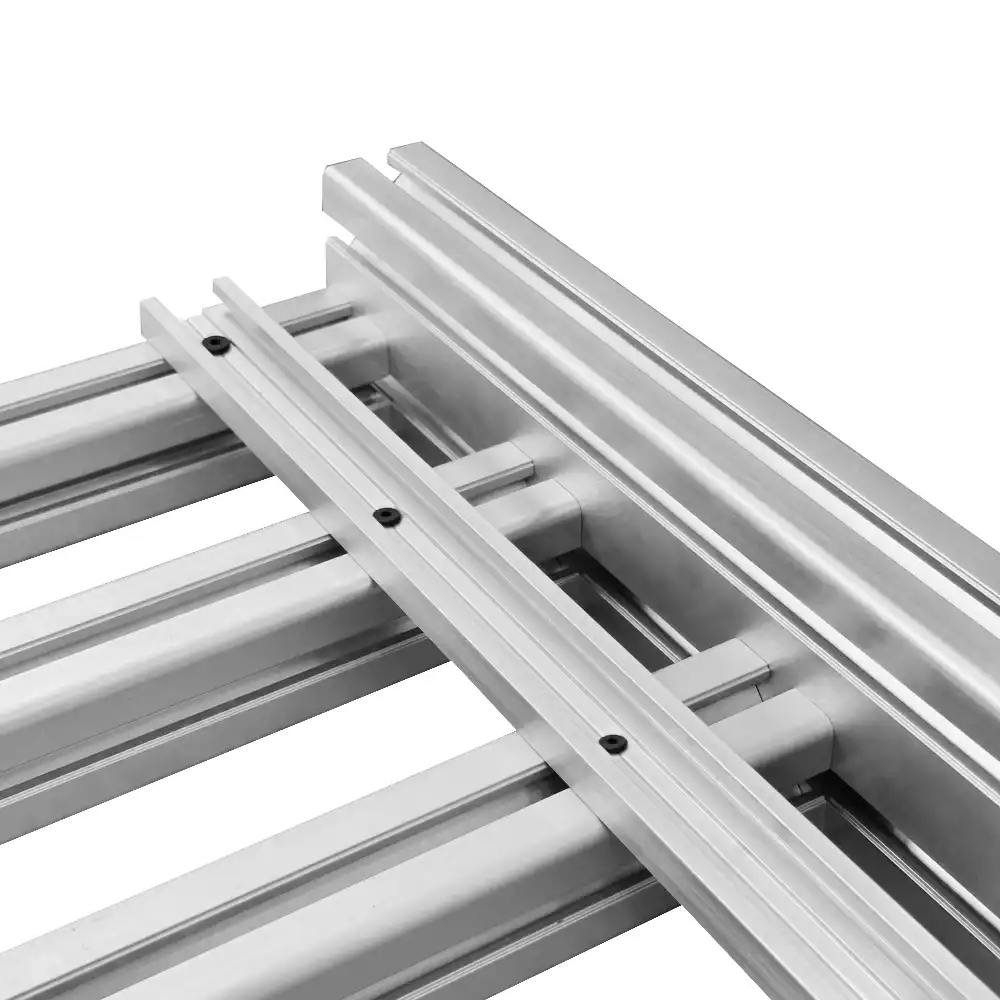 40-Series T-Slot Extrusion Hole Spacing for 1000mm T-Track