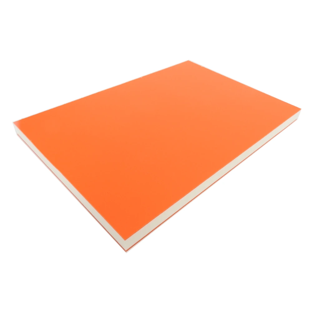 Multilayer HDPE Sheet - Orange/White/Orange - 19MM