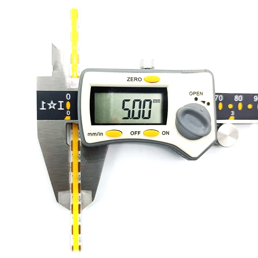 COB LED Strip 5mm PCB 320 LED's per Meter IP20 4000K - Image 3