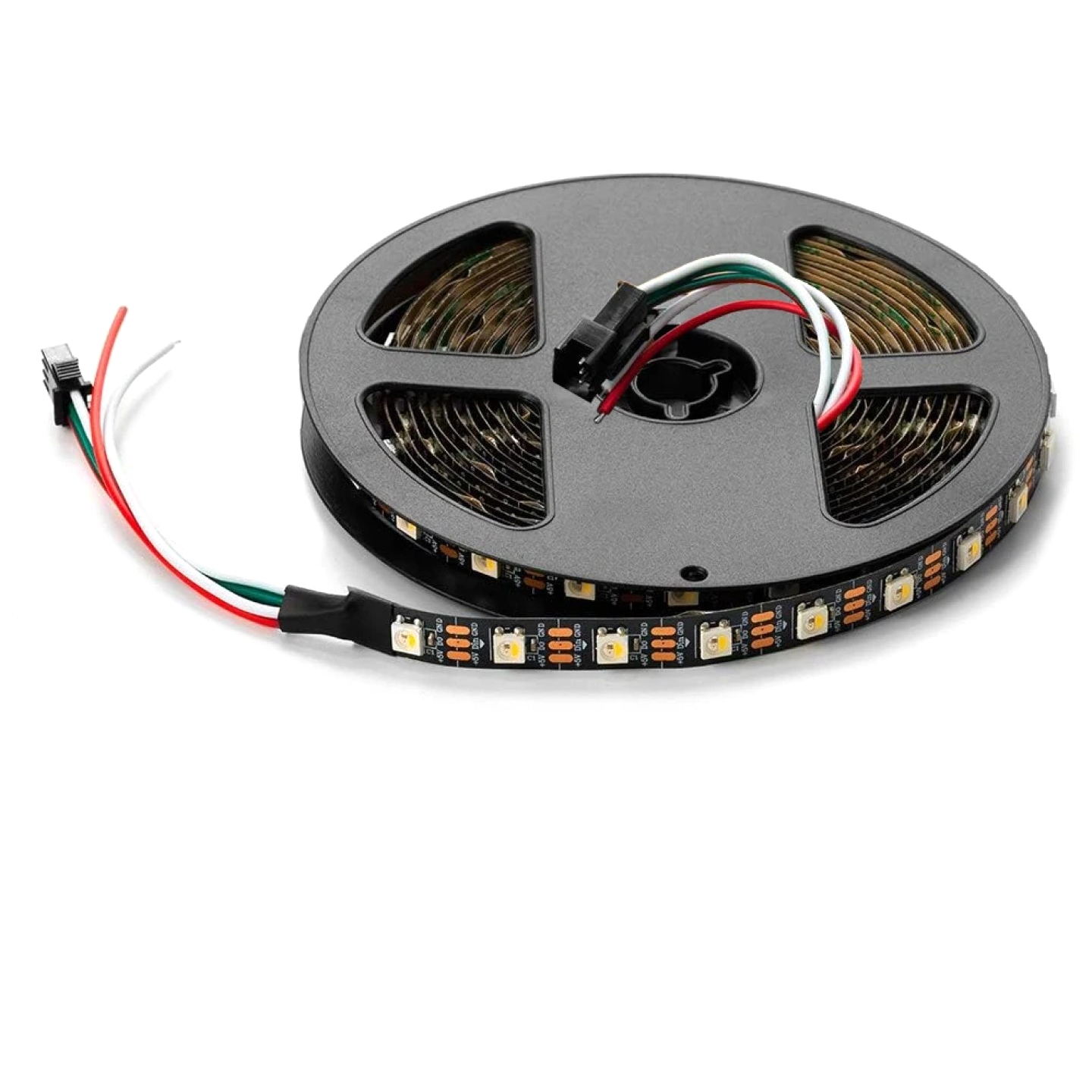 Programmable SK6812 60 LEDs per Metre IP65 Black LED Strip - Image 4