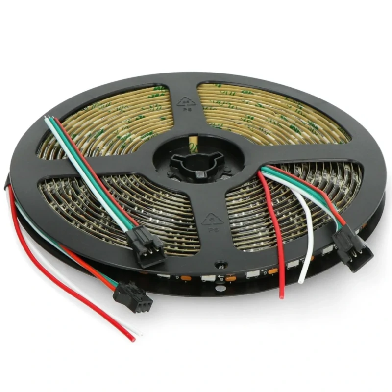 Programmable WS2812B 60 LEDs per Metre IP65 Black LED Strip - Image 7