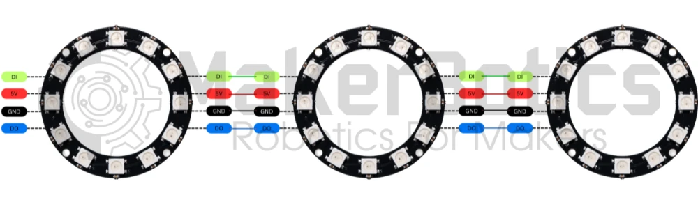 Addressable WS2812 5050 RGB Neopixel Rings
