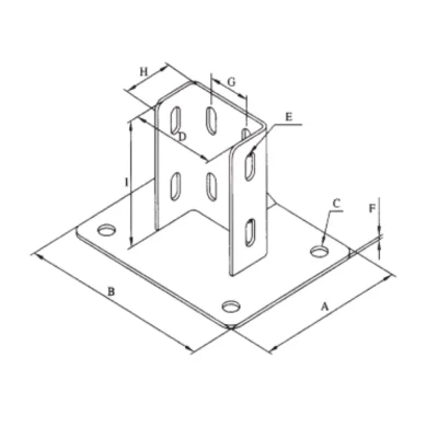 BRAC-40S-4080-MOUNT-BASE-DRAW