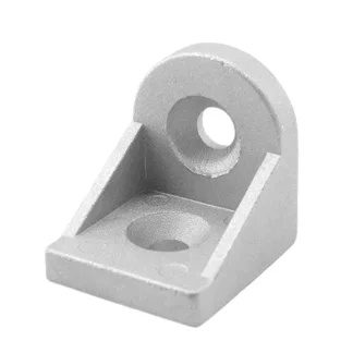 90° 2-Hole Corner Bracket – Die-Cast Aluminium
