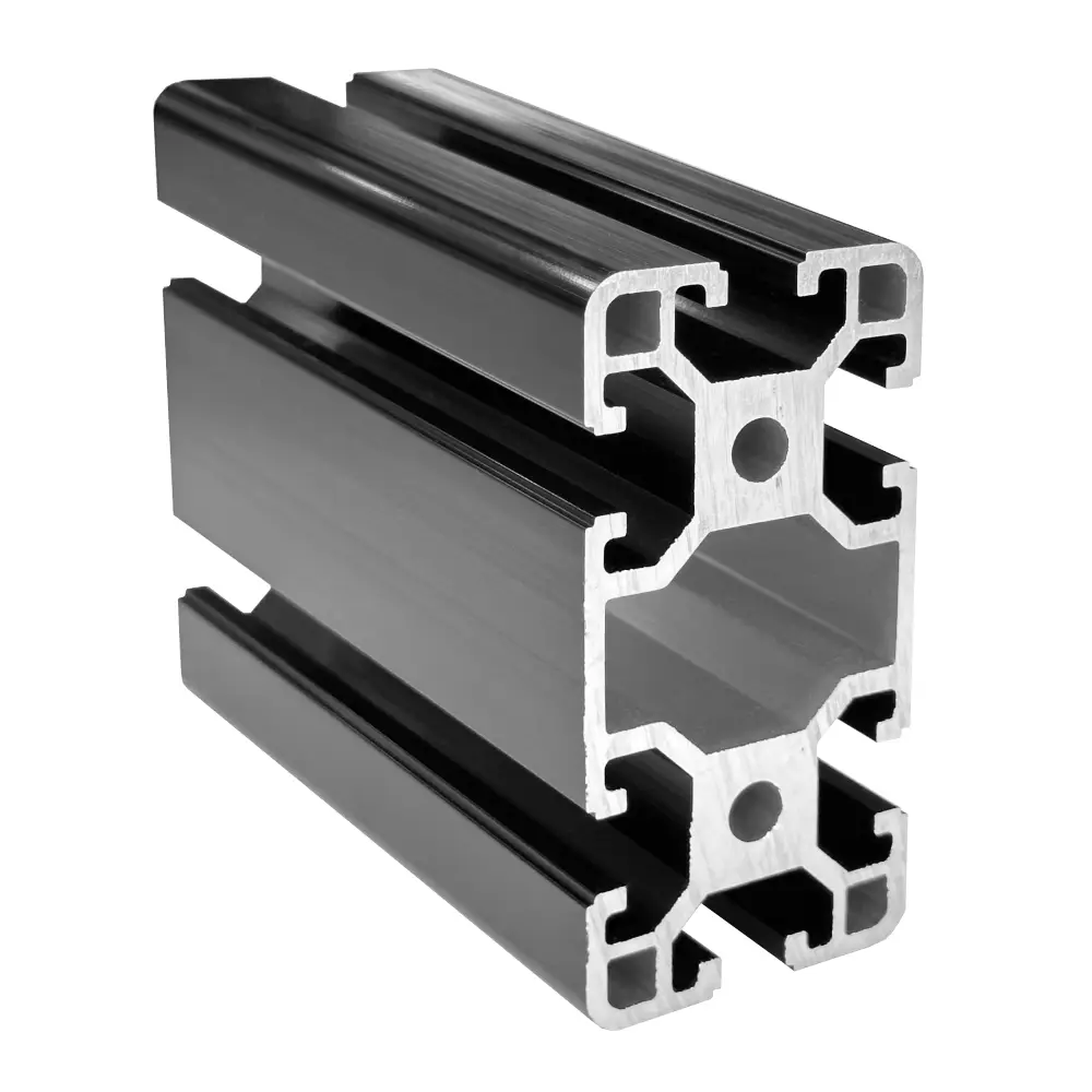 T-Slot 40 x 80mm - 40 Series - HEAVY Duty - Black