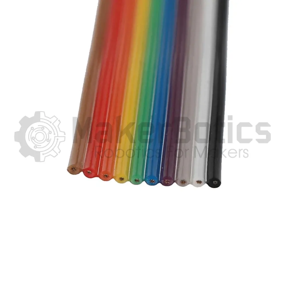 10 Wire 24AWG Ribbon Cable – Per Meter - MakerBotics - Image 4