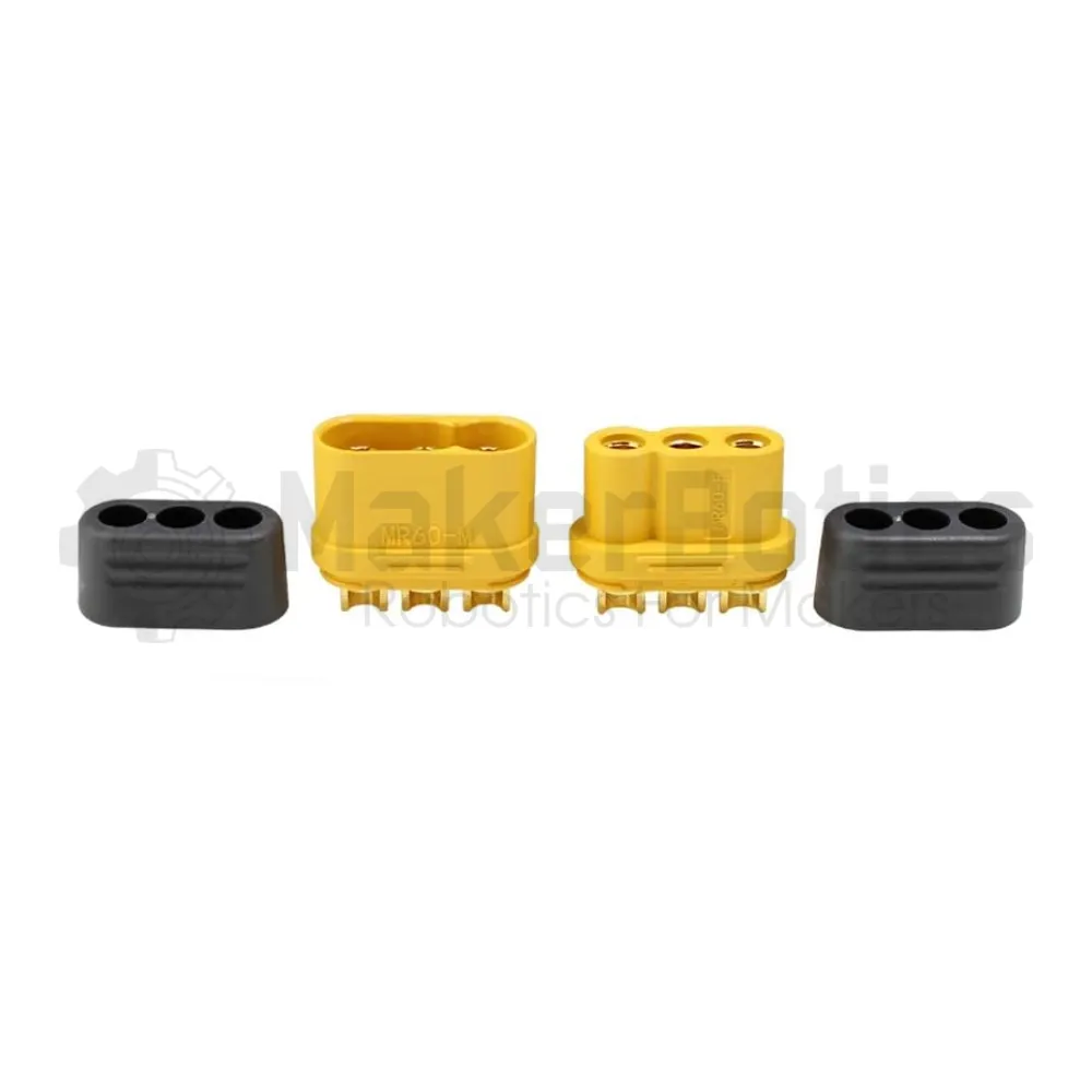 AMASS MR60 60A High Current DC Connector (Male/Female Pair) - MakerBotics - Image 6