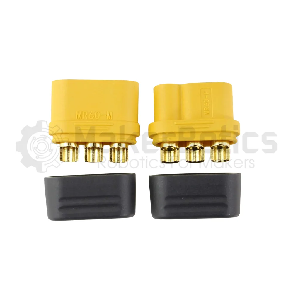 AMASS MR60 60A High Current DC Connector (Male/Female Pair) - MakerBotics - Image 5