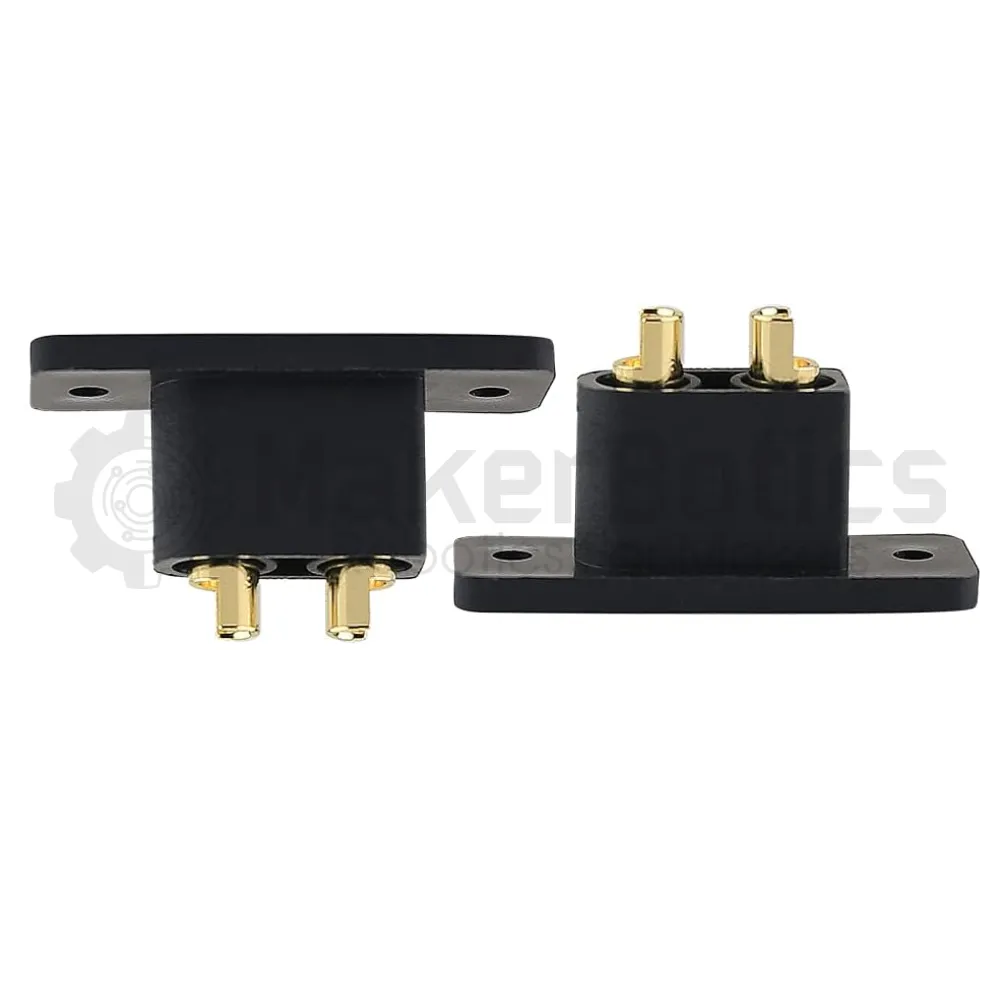 AMASS XT90E 90A High Current DC Connector - Male - MakerBotics - Image 4