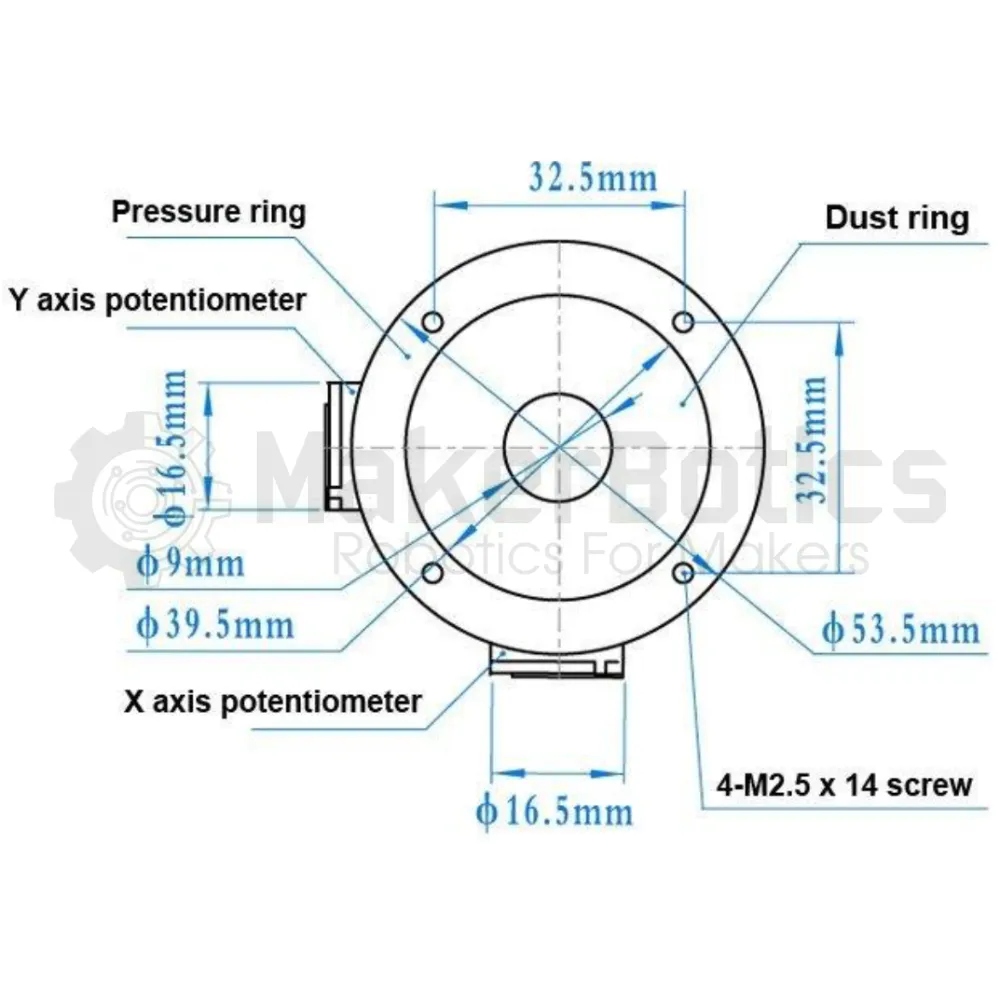 Arduino Compatible Joystick Module