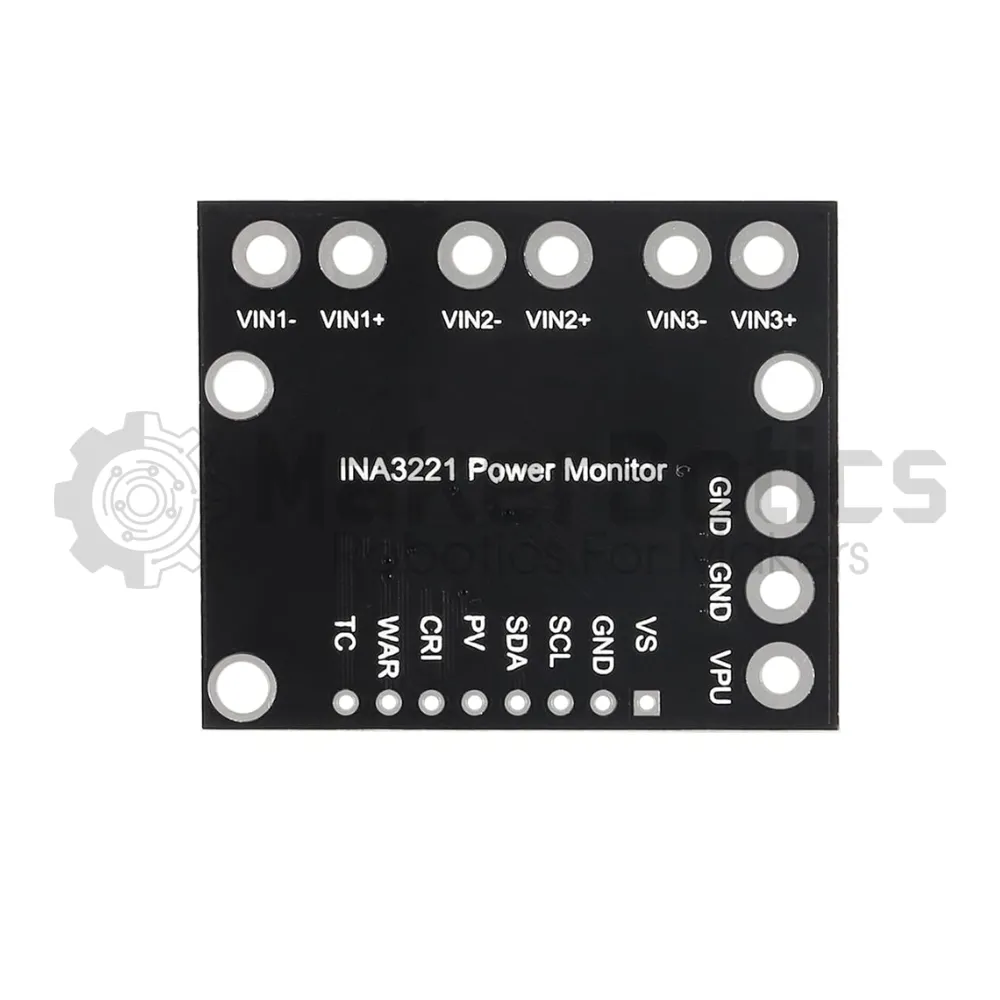 INA3221 Triple Channel Voltage and Current Sensor - MakerBotics - Image 3