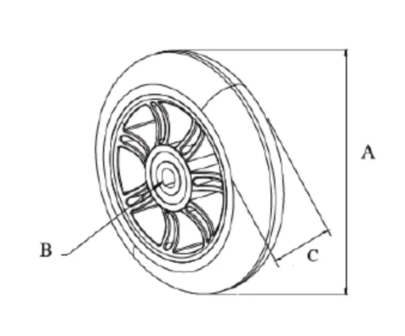 WHEEL-4INCH-SPIN