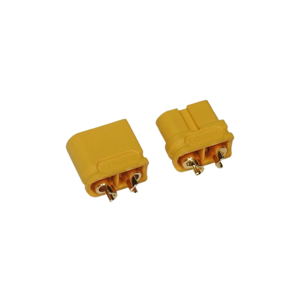 AMASS XT60U 60A High Current DC Connector (Male/Female Pair) MakerBotics