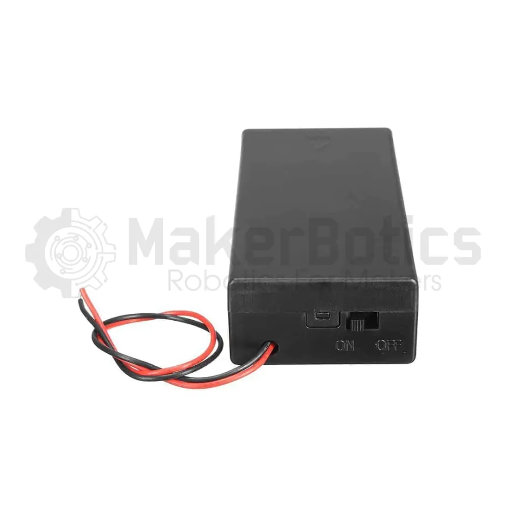 Dual 18650 Battery Holder With Switch - MakerBotics - Image 4