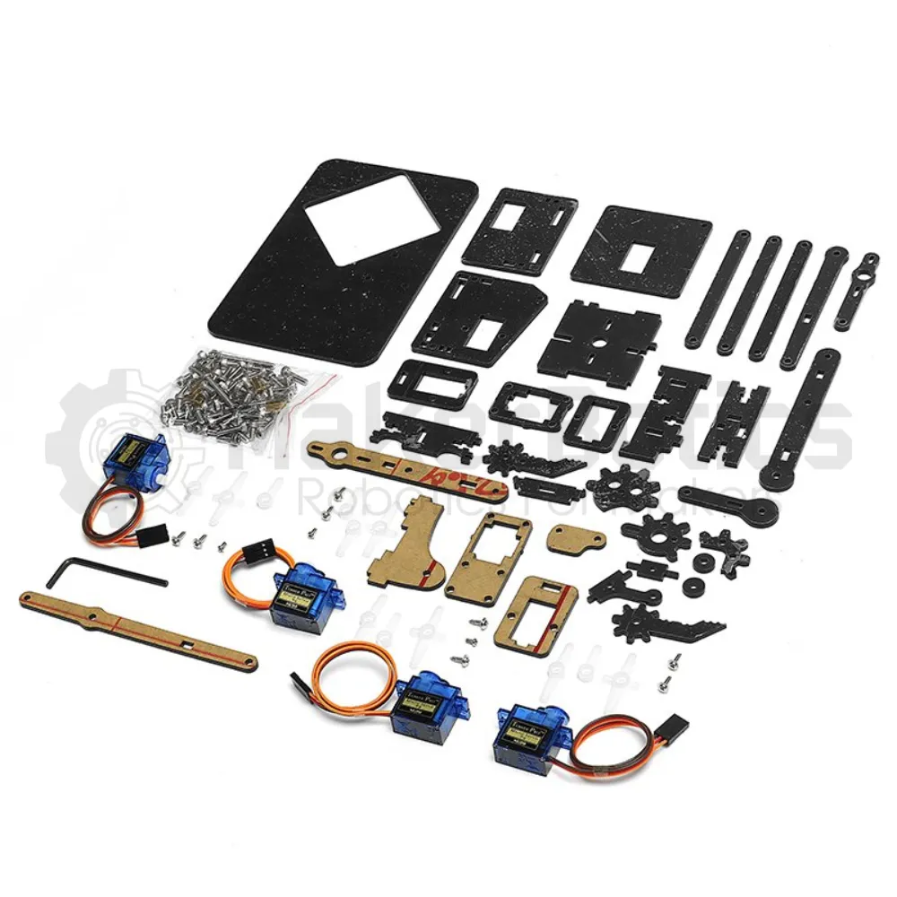 4 DOF Robot Arm Kit and Controller - Acrylic - Image 3