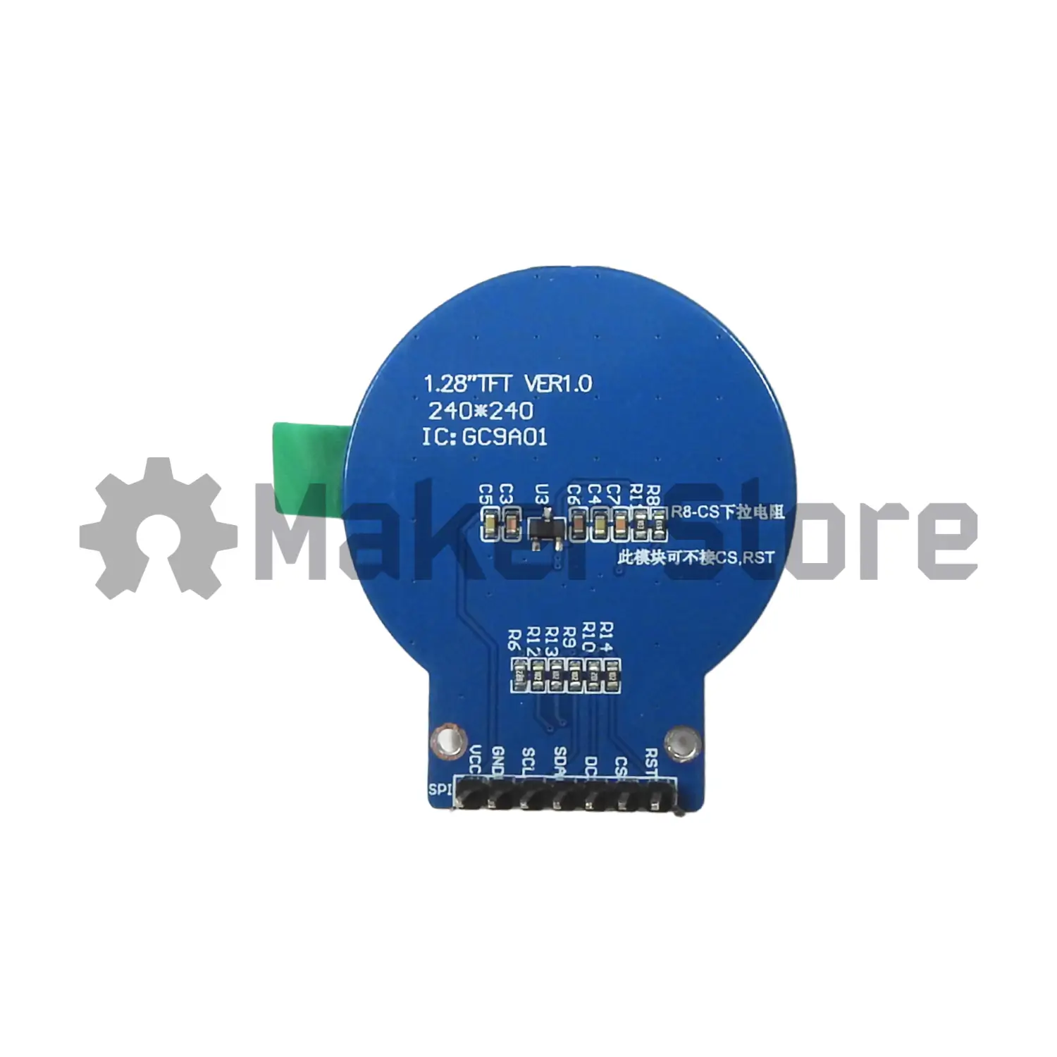 1.28″ Round TFT LCD GC9A01 240×240 4-Wire SPI - Image 5