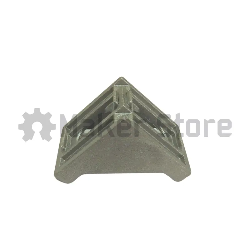 90 degree 2 Hole Economy Corner Bracket - 30 Series, M8 - Image 3