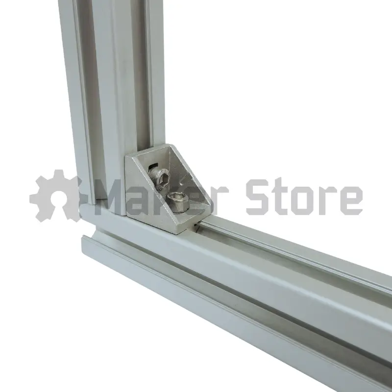 90 degree 2 Hole Corner Bracket - 30 Series, M6 - Image 3