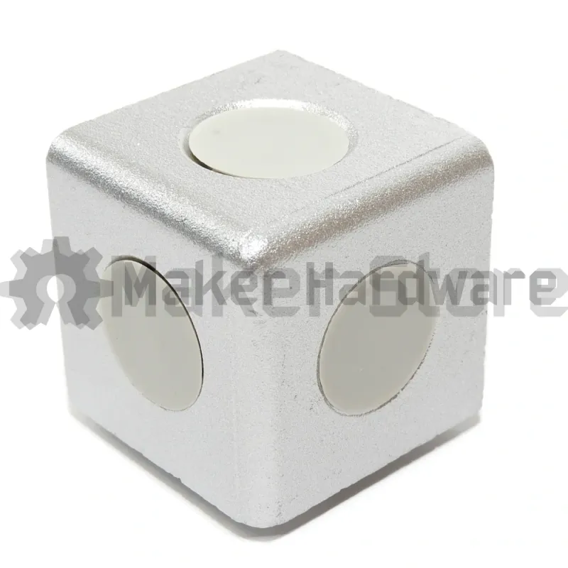 3 Way Corner Connector - 30 Series, M8 - Image 3
