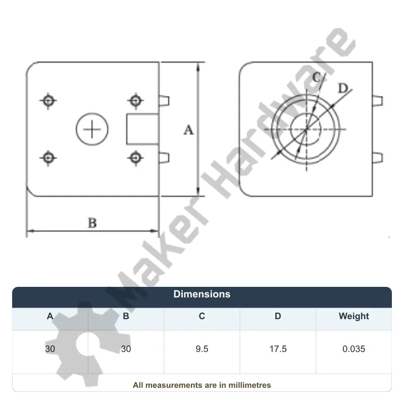 3 Way Corner Connector - 30 Series, M8 - Image 7