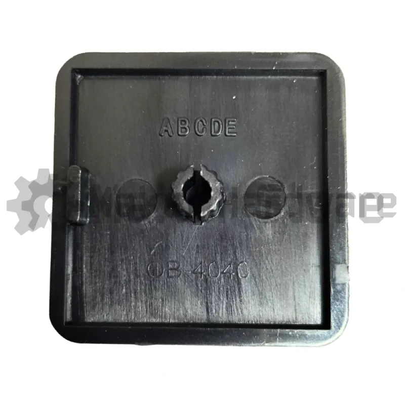 Nylon End Cap - 30 x 30mm - 30 Series, Black - Image 3