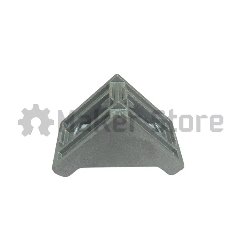 90 degree 2 Hole Corner Bracket - 30 Series, M8 - Image 3