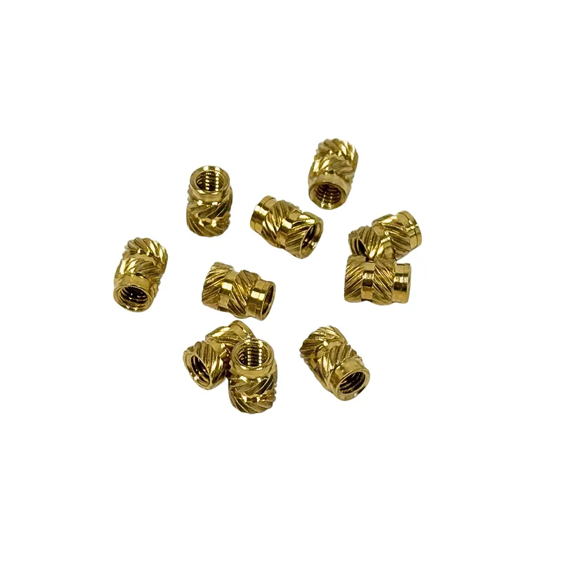 M3 Brass Heat Set Threaded Insert, 6mm