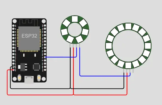 Soldering D1 Mini for LED rocket lamp