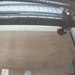 Laser-cut plywood and acrylic rocket panels