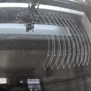 Test-fitting rocket slot joints