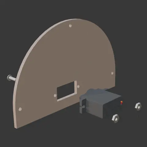 Mount the Servo Motor